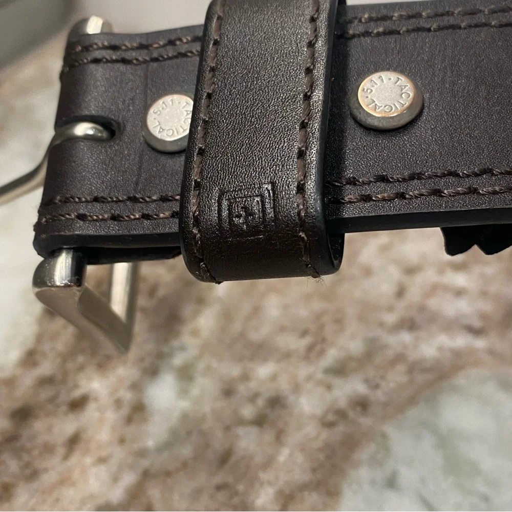 5.11 Tactical Brown Arc Leather CCW Belt 2XL
